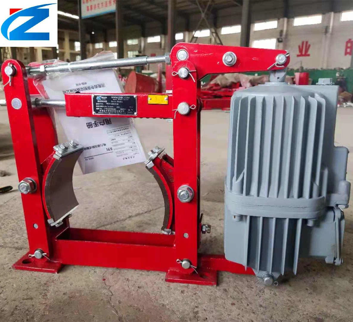 Brake tanbur elettro idrawliku għall-klijenti tal-Indoneżja